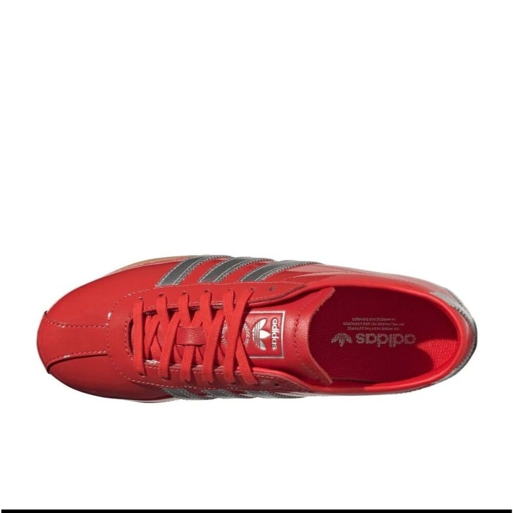 adidas Red and Silver Athletic Shoes - Picture 4 of 11